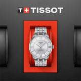 Tissot Chemin Des Tourelles Powermatic 80 Silver Dial Silver Steel Strap Watch for Men - T139.407.11.038.00
