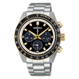  Shop Authentic Seiko Prospex Speedtimer Solar Chronograph Black Dial Silver Steel Strap Watch for Men - SSC941 - Luxxuri