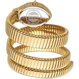 Just Cavalli Glam Evo 4 Green Dial Gold Steel Strap Watch for Women - JC1L229M0035