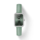 Tissot SRV Green Dial Green Leather Strap Watch for Women - T160.110.16.093.00