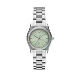 Emporio Armani Federica Mint Green Dial Silver Steel Strap Watch for Women - AR11656