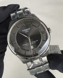 Tissot Chemin Des Tourelles Powermatic 80 Grey Dial Silver Steel Strap Watch for Men - T139.407.11.068.00
