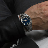  Shop Authentic Seiko 5 Sports SNXS Automatic Blue Dial Silver Steel Strap Watch for Men - SRPK87K1 - Luxxuri