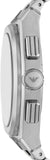  Shop Authentic Emporio Armani Federico Chronograph Green Dial Silver Steel Strap Watch for Men - AR11640 - Luxxuri