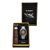  Shop Authentic Seiko Prospex US Special Edition King Turtle Automatic Brown Dial Silver Steel Strap Watch for Men - SRPH55 - Luxxuri