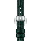 Tissot Bellissima Small Lady Mother of Pearl Dial Green Leather Strap Watch for Women - T126.010.16.113.02