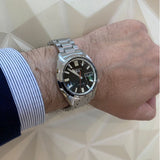  Shop Authentic Seiko 5 Sports SNXS Series Automatic Black Dial Silver Steel Strap Watch for Men - SRPK89K1 - Luxxuri