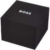  Shop Authentic Hugo Boss Taper Chronograph Black Dial Black Leather Strap Watch for Men - 1514089 - Luxxuri