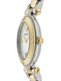  Shop Authentic Versace Reve Analog White Dial Two Tone Steel Strap Watch for Women - VE8B00724 - Luxxuri