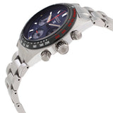 Seiko Prospex Speedtimer Solar Chronograph Blue Dial Silver Steel Strap Watch for Men - SSC815