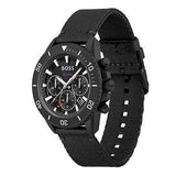  Shop Authentic Hugo Boss Admiral Chronograph Black Dial Black Nylon Strap Watch for Men - 1513918 - Luxxuri