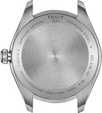 Tissot PR 100 Ice Blue Dial Silver Steel Strap Watch for Women - T150.210.11.351.00