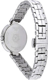 Tissot T-Lady Flamingo Diamonds Mother of Pearl Dial SIlver Steel Strap Watch for Women - T094.210.11.116.02