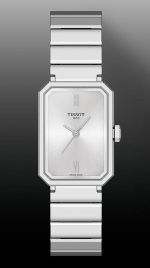 Tissot SRV Silver Dial Silver Steel Strap Watch for Women - T160.110.11.033.00