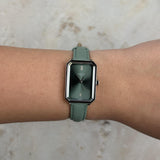 Tissot SRV Green Dial Green Leather Strap Watch for Women - T160.110.16.093.00
