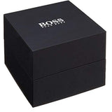  Shop Authentic Hugo Boss Integrity Chronograph Black Dial Black Leather Strap Watch for Men - 1513777 - Luxxuri