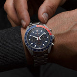  Shop Authentic Seiko Prospex Speedtimer Solar Chronograph Blue Dial Silver Steel Strap Watch for Men - SSC913 - Luxxuri
