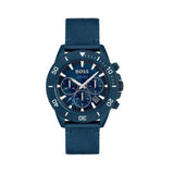 Shop Authentic Hugo Boss Admiral Chronograph Blue Dial Blue Nylon Strap Watch for Men - 1513919 - Luxxuri