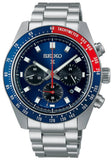  Shop Authentic Seiko Prospex Speedtimer Solar Chronograph Blue Dial Silver Steel Strap Watch for Men - SSC913 - Luxxuri