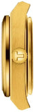 Tissot PRX 25mm Gold DIal Gold Steel Strap Watch for Women - T137.010.33.021.00