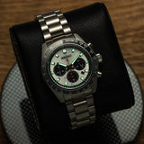  Shop Authentic Seiko Prospex Speedtimer Solar Chronograph Silver Dial Silver Steel Strap Watch for Men - SSC911 - Luxxuri