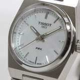 Tissot PRX Quartz Mother of Pearl Dial Silver Steel Strap Watch for Women - T137.010.11.111.00