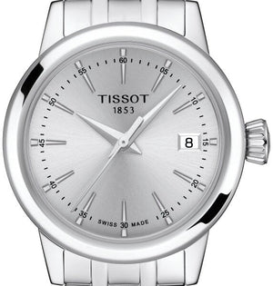 Tissot Bellissima Small Lady Silver Dial Silver Steel Strap Watch for Women - T129.210.11.031.00