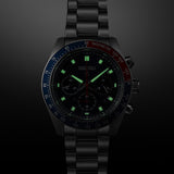  Shop Authentic Seiko Prospex Speedtimer Solar Chronograph Blue Dial Silver Steel Strap Watch for Men - SSC913 - Luxxuri