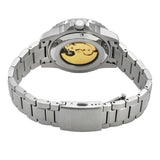 Citizen Mechanical Automatic Turquoise Dial Silver Steel Strap Watch for Men - NJ0170-83X
