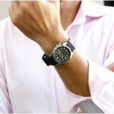 Seiko 5 Sports Automatic Grey Dial Grey Nylon Strap Watch for Men - SRPE61K1