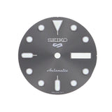 Seiko 5 Sports Automatic Grey Dial Grey Nylon Strap Watch for Men - SRPE61K1