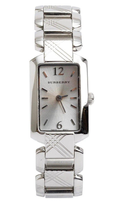 Burberry Heritage Quartz Silver Dial Silver Steel Strap Watch for Women - BU4211