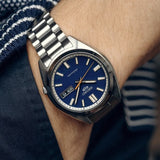  Shop Authentic Seiko 5 Sports SNXS Automatic Blue Dial Silver Steel Strap Watch for Men - SRPK87K1 - Luxxuri