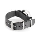 Seiko 5 Sports Automatic Grey Dial Grey Nylon Strap Watch for Men - SRPE61K1