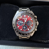  Shop Authentic Seiko Prospex US Special Edition Speedtimer Solar Chronograph Red Dial Silver Steel Strap Watch for Men - SSC927 - Luxxuri