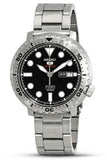  Shop Authentic Seiko 5 Sports Automatic Black Dial Silver Steel Strap Watch for Men - SRPC61J1 - Luxxuri