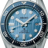 Seiko Prospex Glacier Save The Ocean Special Edition Automatic Blue Dial Silver Steel Strap Watch for Men - SPB299J1