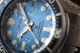 Seiko Prospex Glacier Save The Ocean Special Edition Automatic Blue Dial Silver Steel Strap Watch for Men - SPB299J1