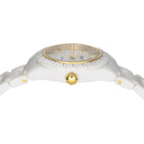  Shop Authentic Versace DV One Mini White Dial White Ceramic Dial Watch for Women - VE9F00224 - Luxxuri