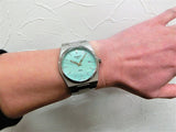  Shop Authentic Tissot PRX Quartz Light Green Dial Silver Steel Strap Watch for Men - T137.410.11.091.01 - Luxxuri