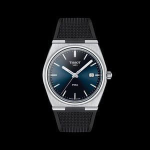  Shop Authentic Tissot PRX Blue Dial Black Rubber Strap Watch For Men - T137.410.17.041.00 - Luxxuri