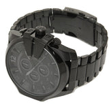 Shop Authentic Diesel Mega Chief Chronograph Black Dial Black Stainless Steel Watch For Men - DZ4355 - Luxxuri