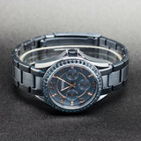  Shop Authentic Fossil Riley Quartz Blue Dial Blue Steel Strap Watch for Women - ES4294 - Luxxuri