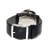  Shop Authentic Calvin Klein Accent Black Dial Black Leather Strap Watch for Men - K2Y2X1C3 - Luxxuri
