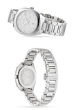  Shop Authentic Gucci G Frame Quartz Diamonds Silver Dial Silver Steel Strap Watch For Women - YA142504 - Luxxuri