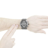  Shop Authentic Fossil Nate Chronograph Gunmetal Dial Grey Steel Strap Watch for Men - JR1437 - Luxxuri
