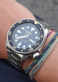  Shop Authentic Seiko 5 Sports Automatic Black Dial Silver Steel Strap Watch For Men - SRPD57K1 - Luxxuri