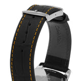  Shop Authentic Calvin Klein City Black Dial Black Leather Strap Watch for Men - K2G211C1 - Luxxuri