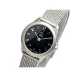  Shop Authentic Calvin Klein Minimal Black Dial Silver Mesh Bracelet Watch for Women - K3M53151 - Luxxuri