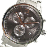  Shop Authentic Calvin Klein Post Minimal Chronograph Black Dial Silver Steel Strap Watch for Men - K7627161 - Luxxuri
